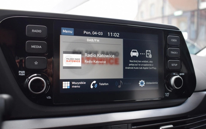 Hyundai Bayon cena 86900 przebieg: 15200, rok produkcji 2023 z Strzyżów małe 407